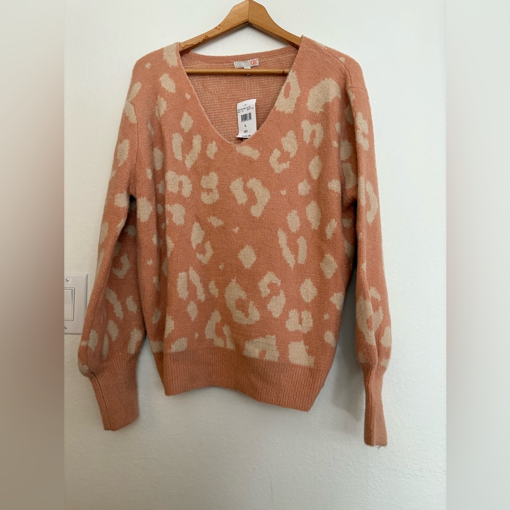 🐆GB Animal Print Sweater🐆